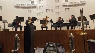 San jazz brass quintet