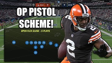 Pistol open flex close SCHEME Madden 24