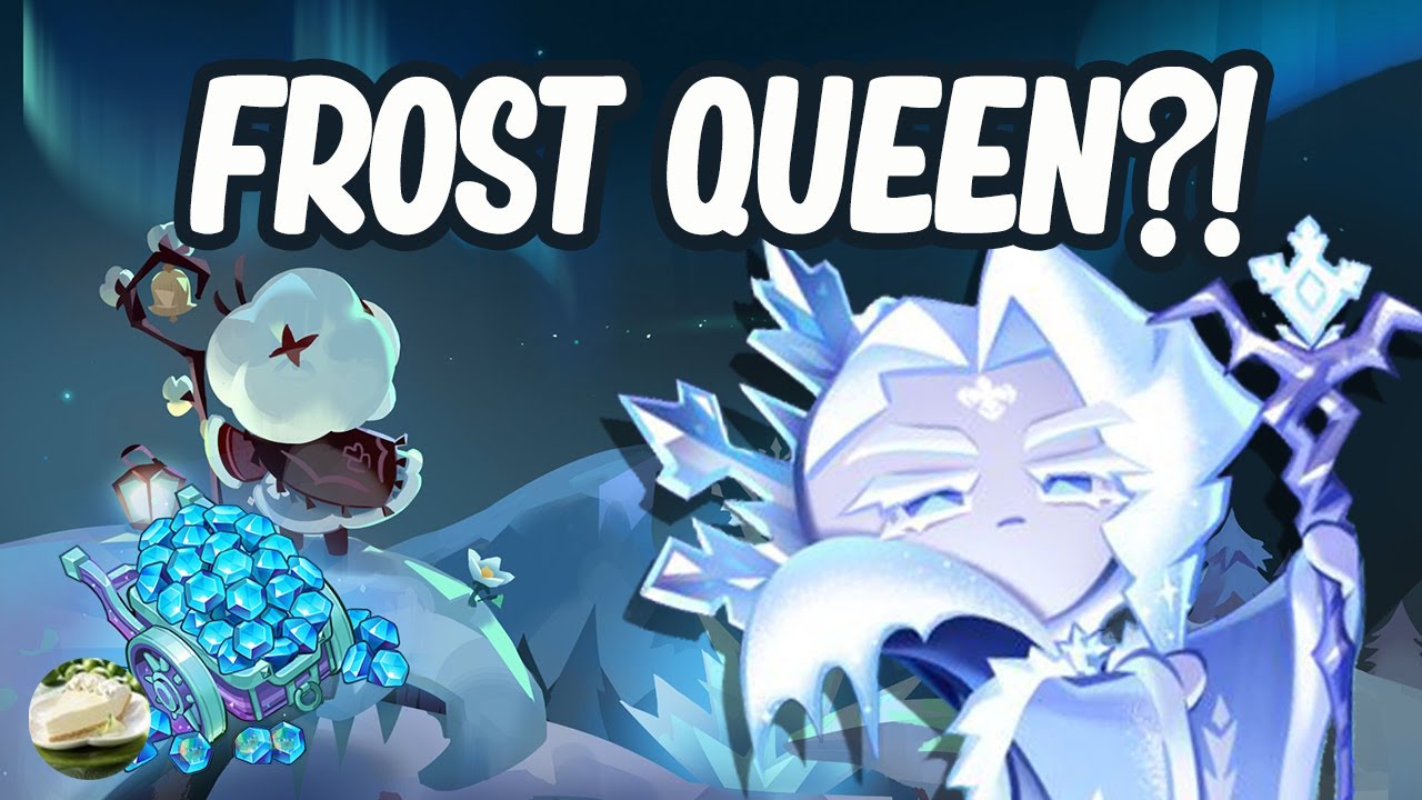 New Legendary Frost Queen Cookie in 100k Crystals? - Cookie Run
