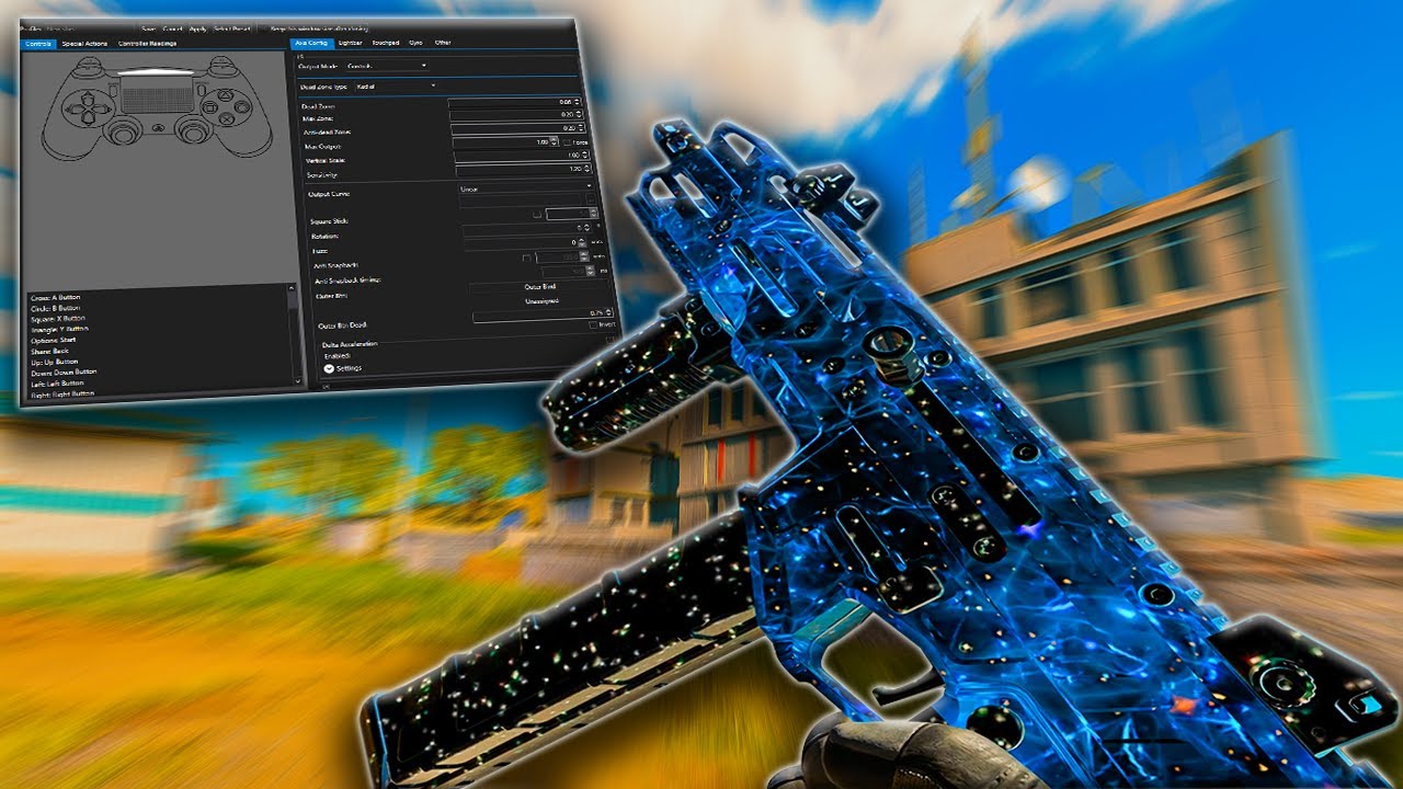 ЛУЧШИЕ НАСТРОЙКИ УПРАВЛЕНИЯ КОНТРОЛЛЕРОМ ДЛЯ WARZONE НА PS5/XBOX/PC 👑 (Настройки DS4)