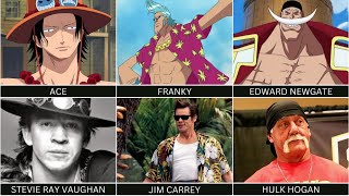 One Piece Characters Based on REAL PEOPLE