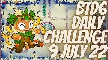 Bloons TD 6 - Daily Challenge  (No Hero/No MK) - "Unpopular Path" - 9 July 2022 - BTD6