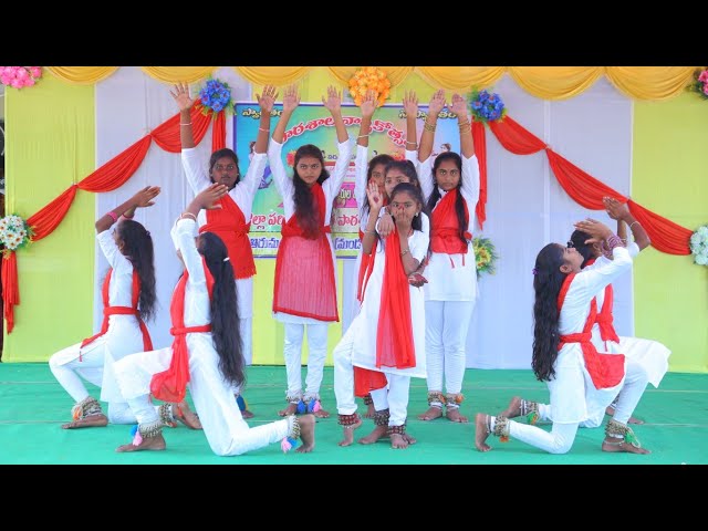 sri ganesha song | dance | annualday | high schl girls performance | vinod creations class=