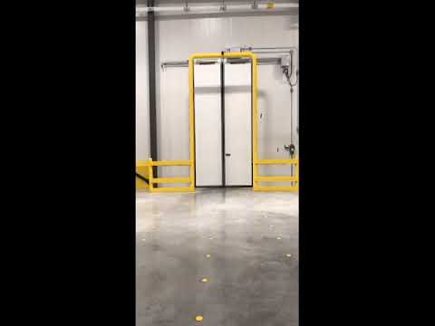 ISO-Flex Cold Storage Door in Action - video from Asi Doors