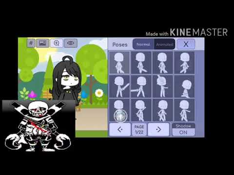 【ガチャライフ】Undertale INK!Sans Phase3 Fangame 作ってみた/【Gachalife】Tried to make