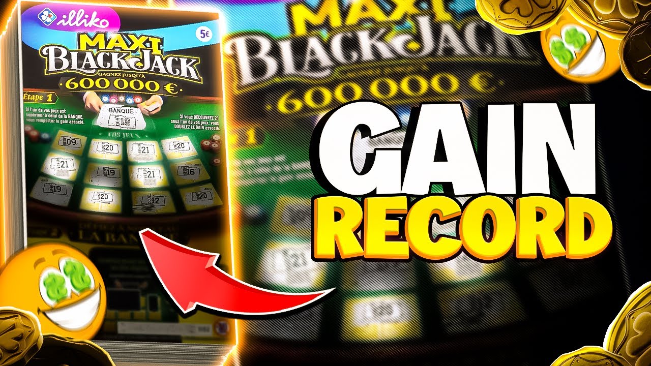 Je GAGNE BEAUCOUP sur ce CARNET de MAXI BlackJack !!! 😱