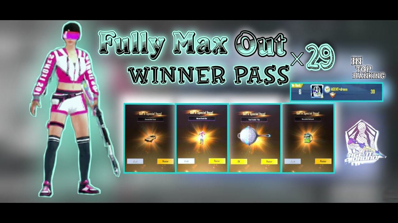 Winner Pass Season 29 | Maxed OUT | TOP 6 Server Rank | V/S Jaat Gaming