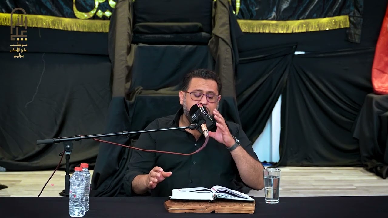 ما تيسر من سورة القمر قارئ القرآن السيد محمد الحكيم موكب علي الأكبر ألمانيا برلين ١٤٤٧