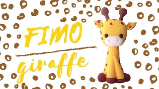 Fimo Giraffe Tutorial Animal Series - Tuto Giraffe