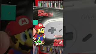 Super NES controller box! #shorts #yoshi #snes #supernintendo #controller #control #90s #mario