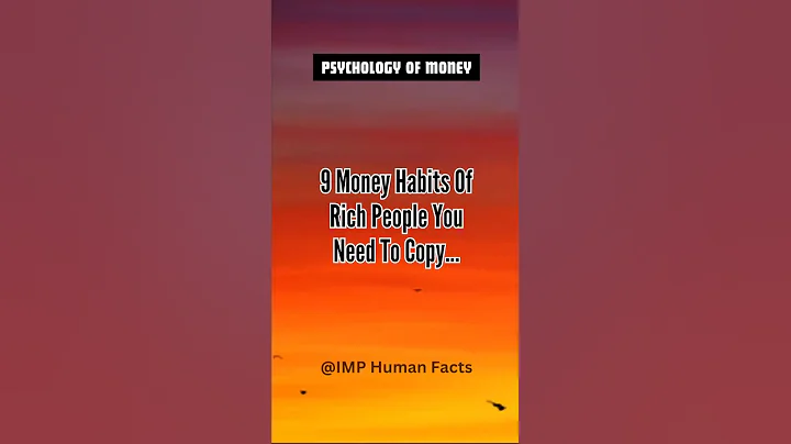 9 Money Habits of Rich People... 🤑🤑 || Money Psychology || #shorts #shortsfeed #money