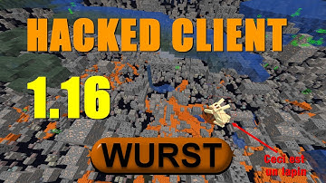 INSTALLER UN HACKED CLIENT SUR MINECRAFT 1.16.1 (Wurst)