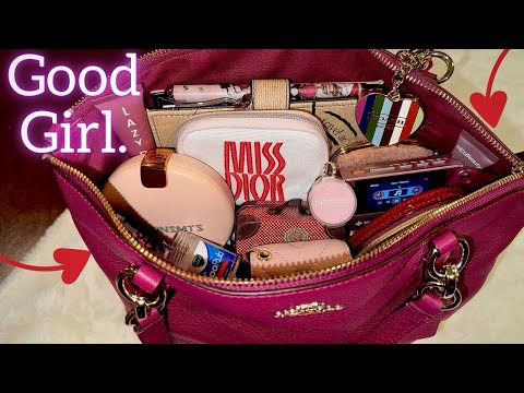 Coach Leather Satchel What S In My Bag WIMB 