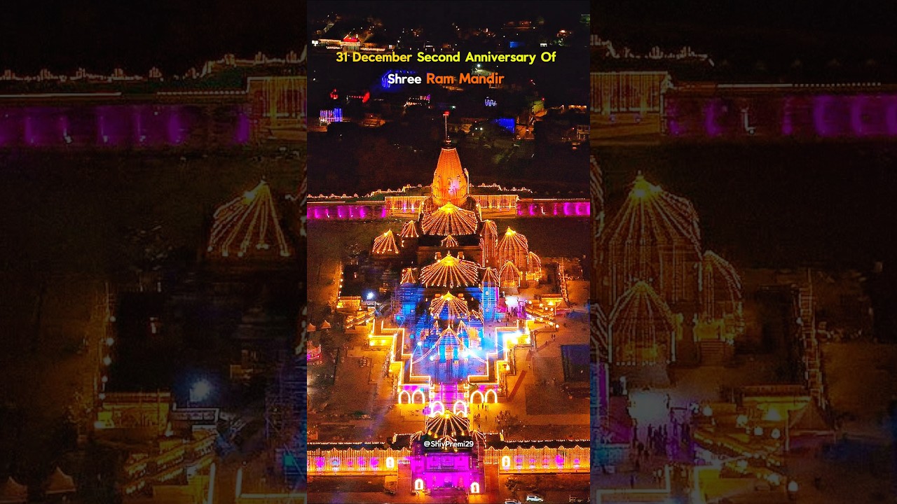 31 December 2025 Special Status | Second Anniversary Of Shri Ram Mandir | 