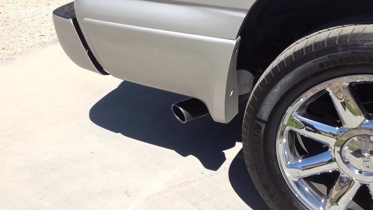Magnaflow muffler on my 2006 Yukon XL Denali 6.0 YouTube