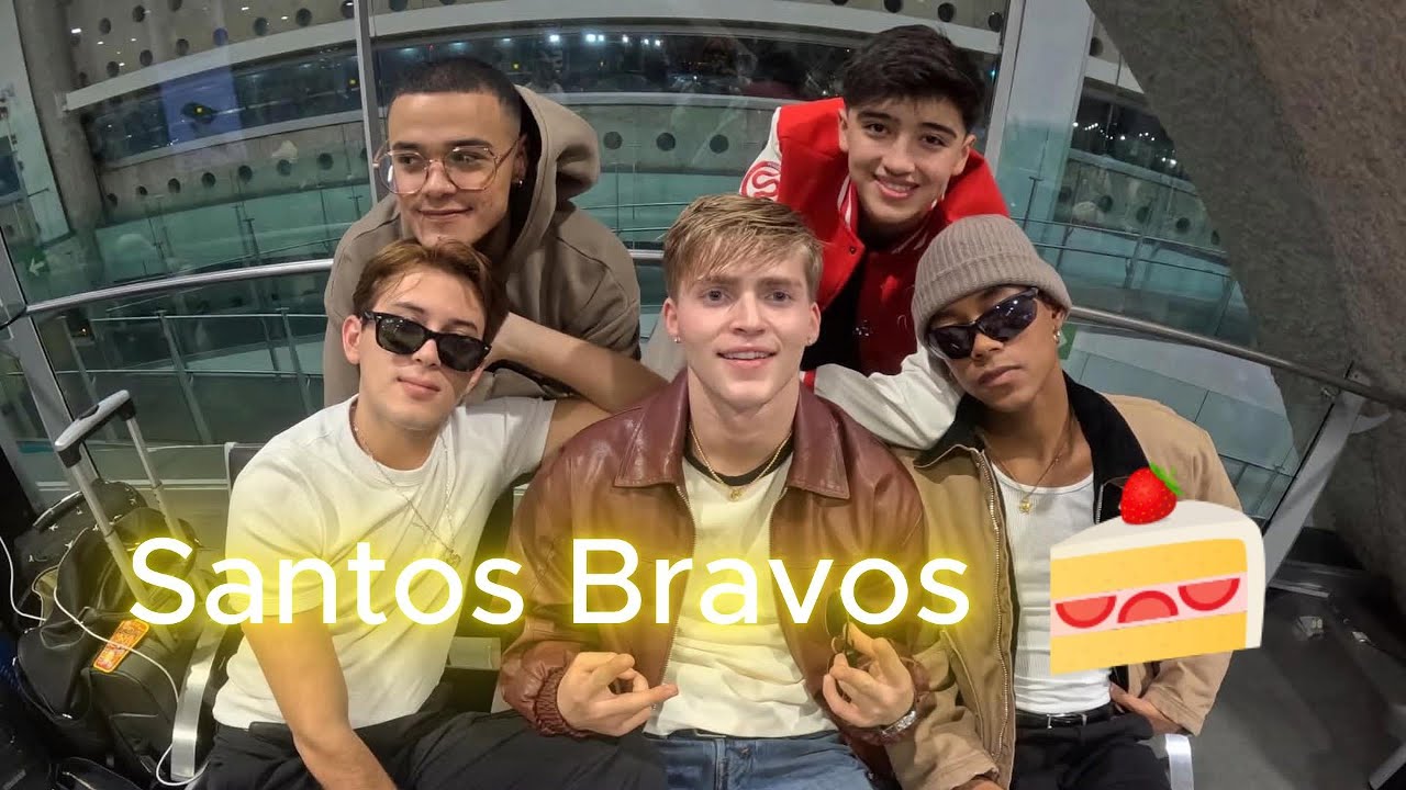 Santos Bravos comiendo torta #santosbravos #alejandroaramburu #hybe
