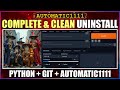How to Uninstall Stable Diffusion Automatic1111
