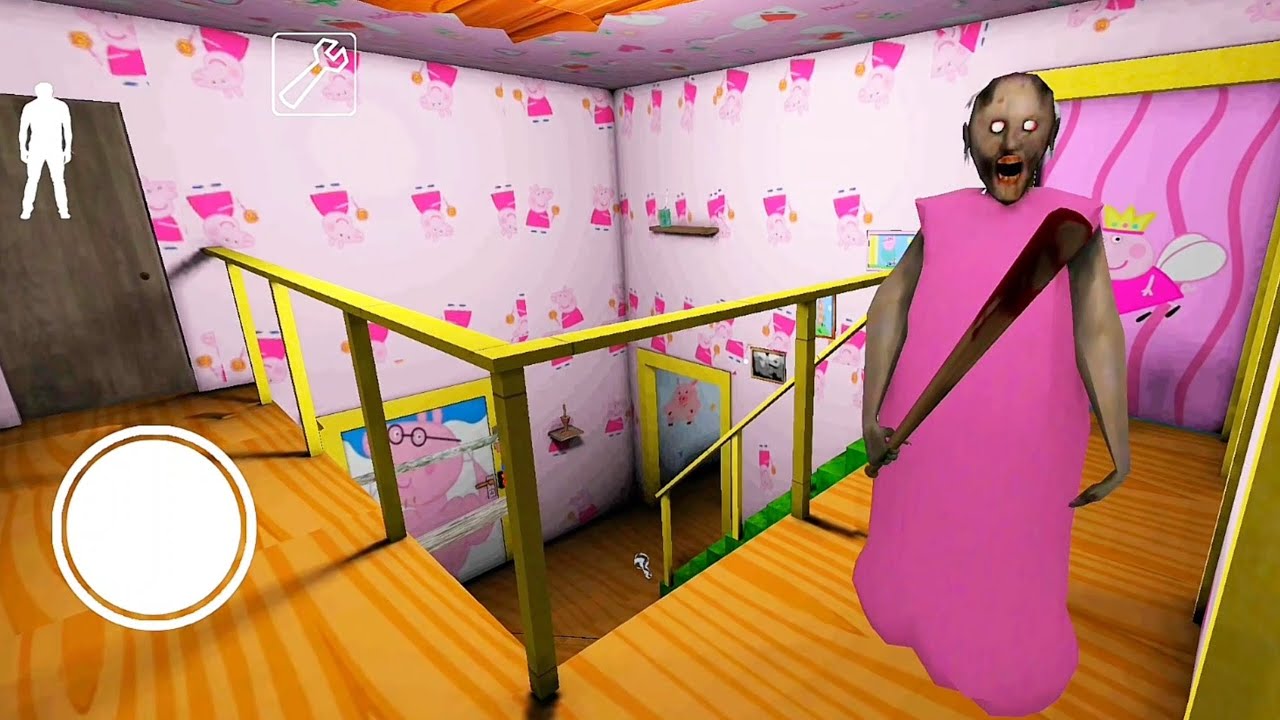 Granny game horror escape gameplay  | granny peppa pig 