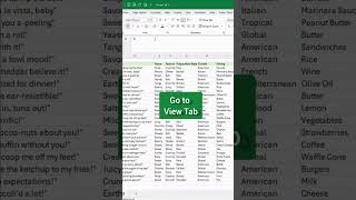 ⚡ Focus Cell in 5 Seconds | Excel Smart Trick! 💻🔥