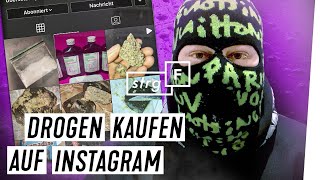 Gras, Lean, Ecstasy: Drogendeals auf Instagram | STRG_F