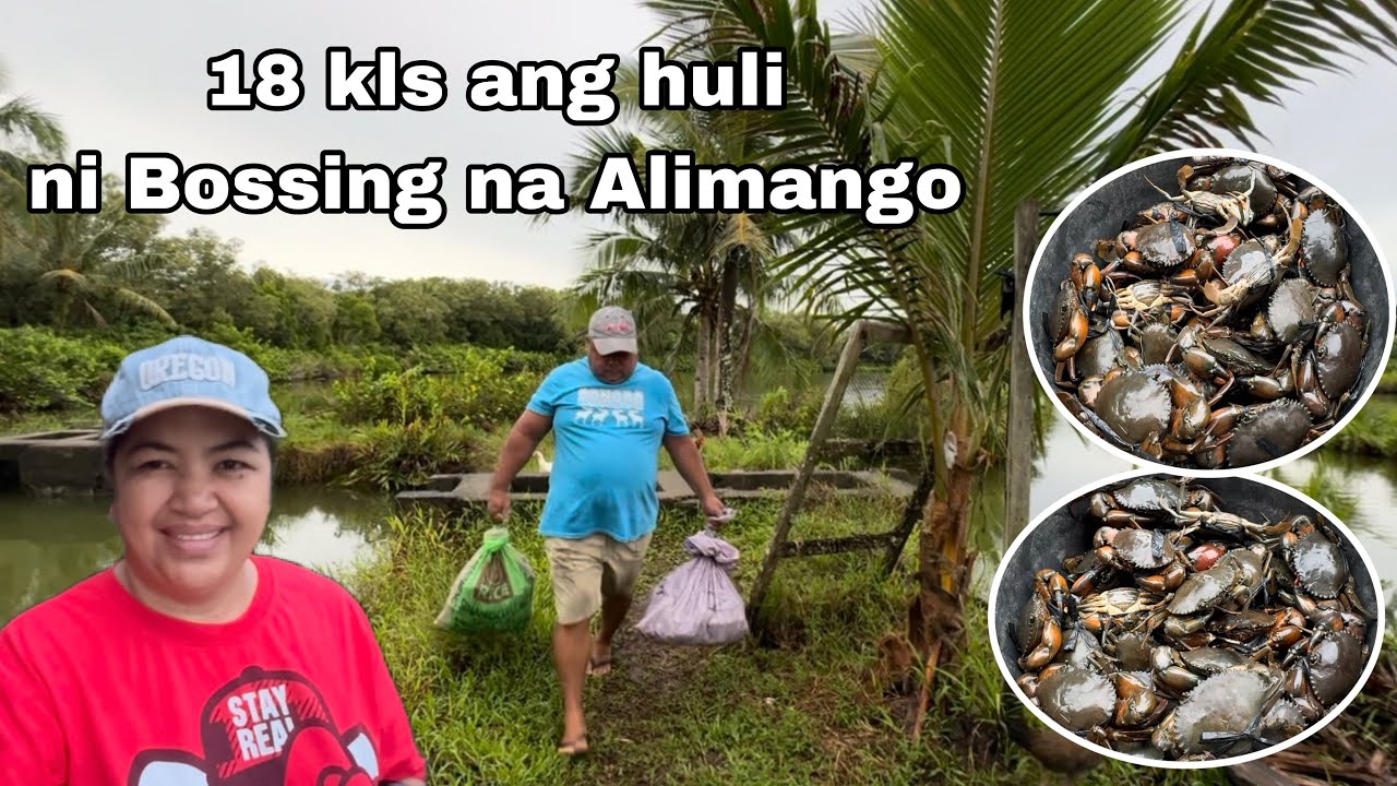 Dalawang sako ng alimango ang huli ni Bossing | Thank you Lord 🙏
