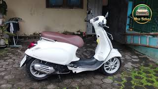 BANYAK YANG BELUM TAU DISINI LETAK Nomor Rangka Mesin Vespa Matic LX Primavera Sprint