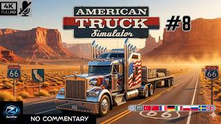 American Truck Simulator #8 (Relaxing Gameplay & Rainy Roads) (No Commentary) screenshot 3