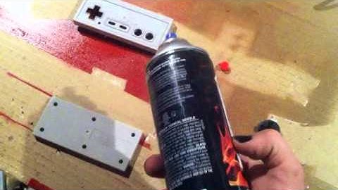 How To Paint Your Nintendo NES Controller tutorial