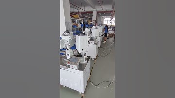 HL-S01 Fully automatic double-Head terminal crimping machine #machine #manufacturer #factory