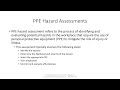 Episode 34 - Personal Protective Equipment (PPE) Hazard Assessments
