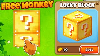 FREE Lucky Blocks in BTD 6!