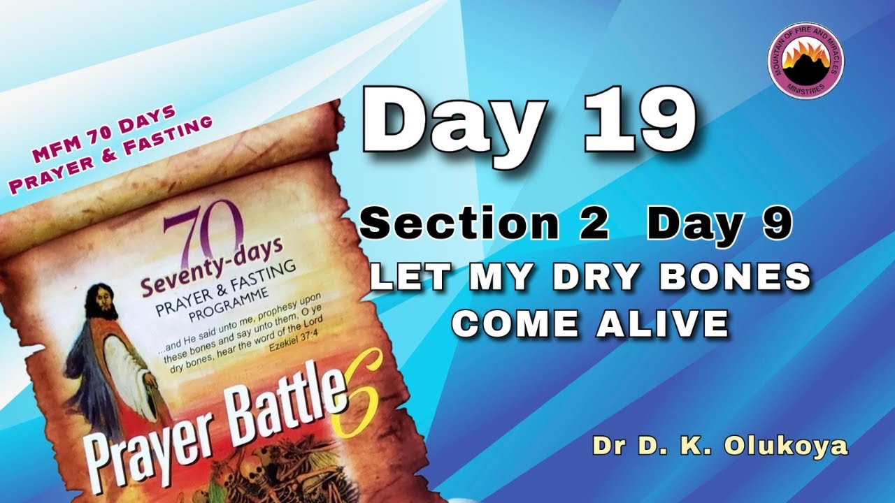 DAY 19 || MFM 70 DAYS PRAYER & FASTING 2025 || 22ND AUG, 2025