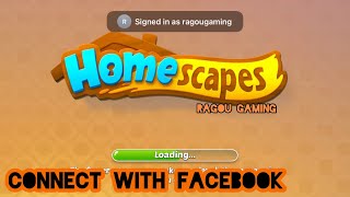 How to connect Homescapes with Facebook screenshot 4