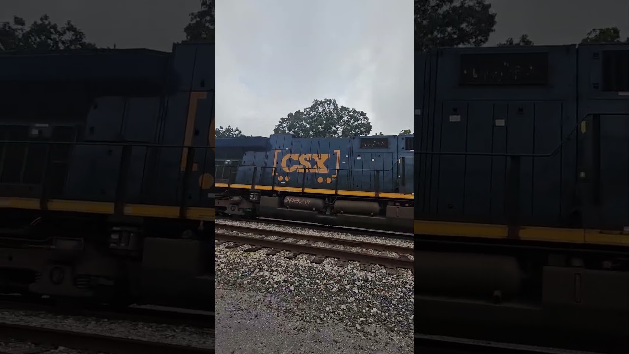 CXS 3286 & CSX 748 sitting idle in Kingsport on 8-14-25