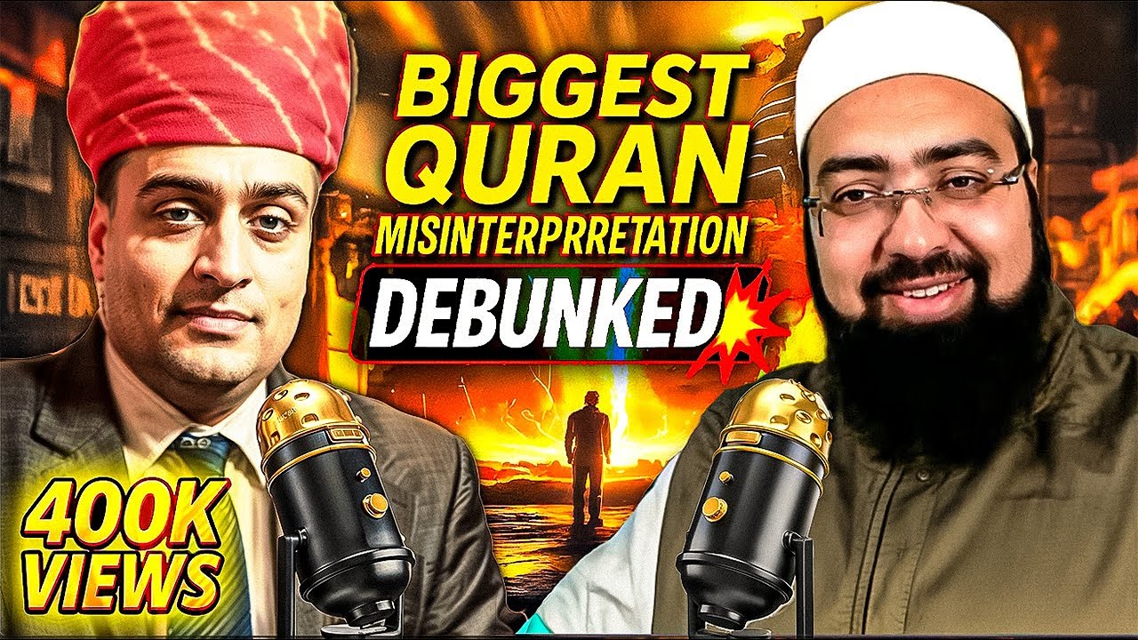The Atheist's Biggest Quran Misinterpretation - Debunked! Mufti Yasir Nadeem Al Wajidi