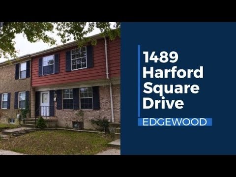 1489 Harford Square, Edgewood, MD home video tour