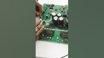 Inverter A.C Pcb parts checking method in practice class call us 9540879879