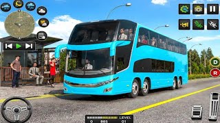 Mountain Bus Driving 3D Games City Android Gameplay... screenshot 2