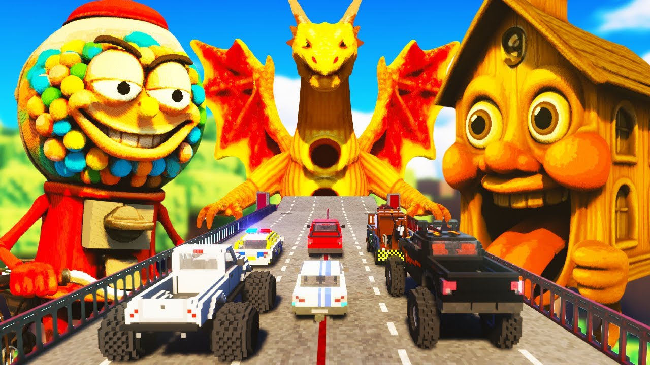 BRIDGE ITALIAN BRAINROT PART 6 vs CARS (Teardown)