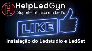 Instalação do Ledstudio e LedSet
