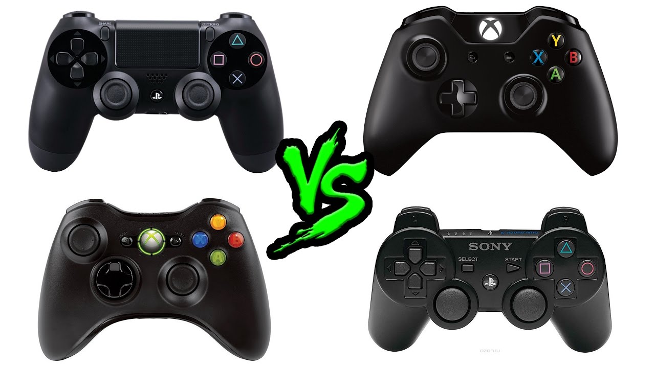 Update КАКОЙ ГЕЙМПАД ЛУЧШЕ? PS4 VS XBOX ONE VS PS3 VS XBOX 360 + Выбор для ПК