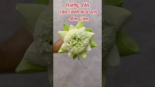 Cách Xếp Cánh Hoa Sen Đơn Giản | Hoa Tươi Tường An