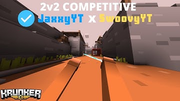 Krunker.io 2v2 COMPETITIVE GAMEPLAY w/ SwoovyYT