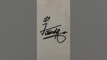 Signature for Jitendra | J letter signature style #calligraphy #shorts #signature