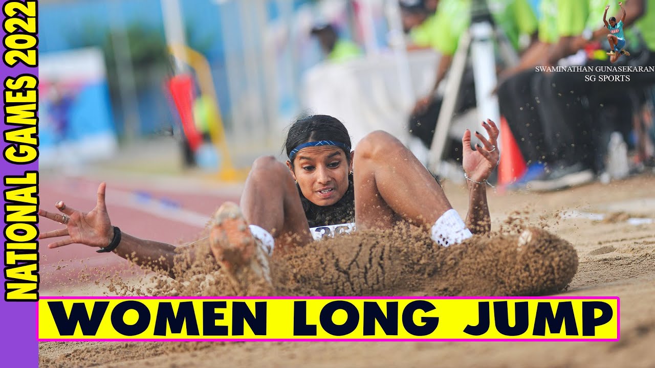 Kerala's Nayana James wins the Gold with a Jump of 6.33m Long Jump