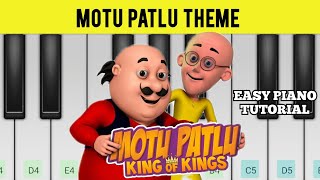 Motu Patlu Cartoon Theme | Piano Tutorial screenshot 2
