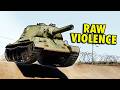 The MOST AGGRESSIVE Low Tier Tank EVER - T-34 1940 in War Thunder