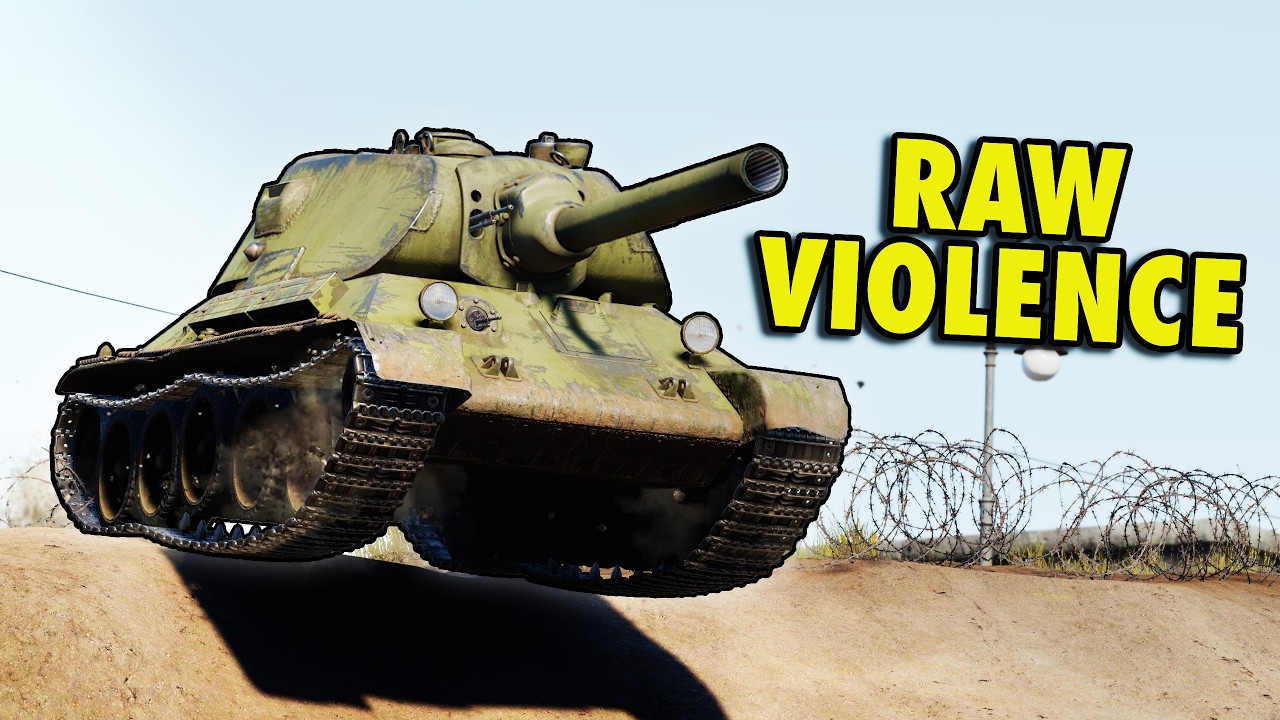 The MOST AGGRESSIVE Low Tier Tank EVER - T-34 1940 in War Thunder