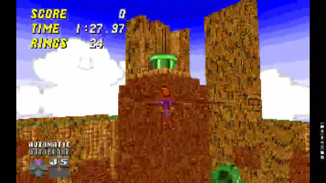 Pipe Towers Zone Speedrun As Fang