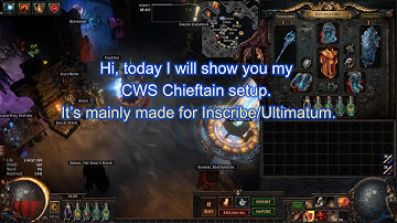 CWS Chieftain build. (PoE, 3.27)